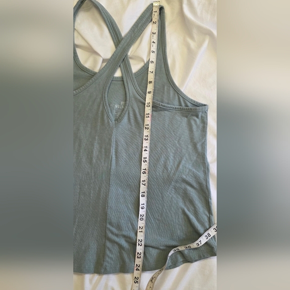 Under Armour Greenish Grey Logo Tank Top Size Medium - Picture 8 of 8